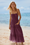 Wenrine Womens Wine Red Summer Beach Dresses
