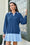 Wenrine Womens Navy Sweatshirt Dresses