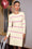 Wenrine Womens Beige Heart Crewneck Bodycon Mini Dresses