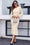 Wenrine Womens Apricot Midi Sweater Dress